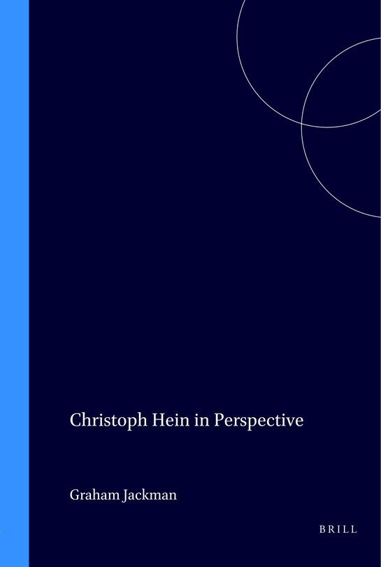 Front cover_Christoph Hein in Perspective