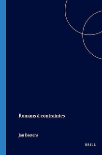 Front cover_Romans &agrave; contraintes
