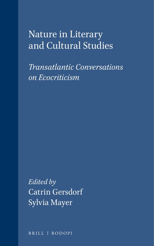 Couverture_Nature in Literary and Cultural Studies