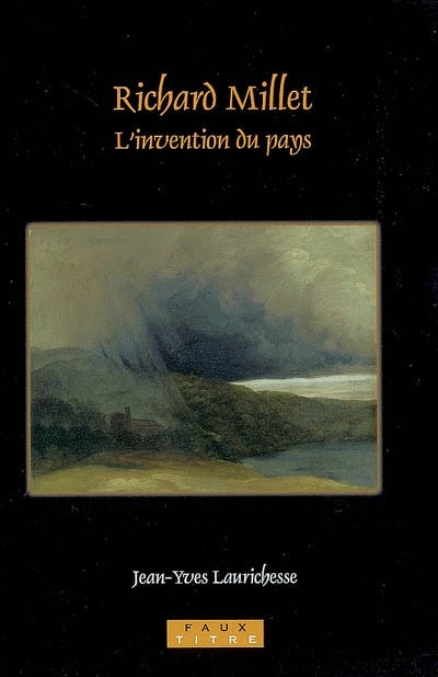 Front cover_Richard Millet