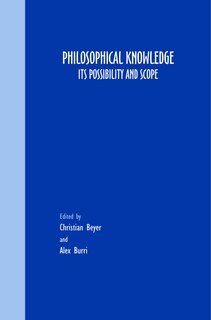 Couverture_Philosophical Knowledge