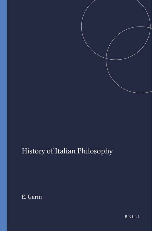 Couverture_History of Italian Philosophy