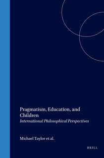 Couverture_Pragmatism, Education, and Children