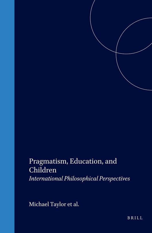 Couverture_Pragmatism, Education, and Children