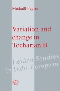Front cover_Variation and change in Tocharian B