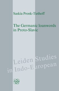 Front cover_The Germanic loanwords in Proto-Slavic