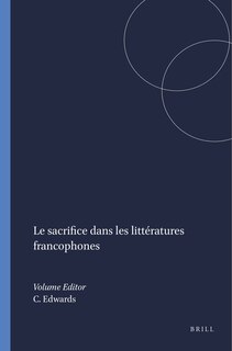Front cover_Le sacrifice dans les litt&eacute;ratures francophones