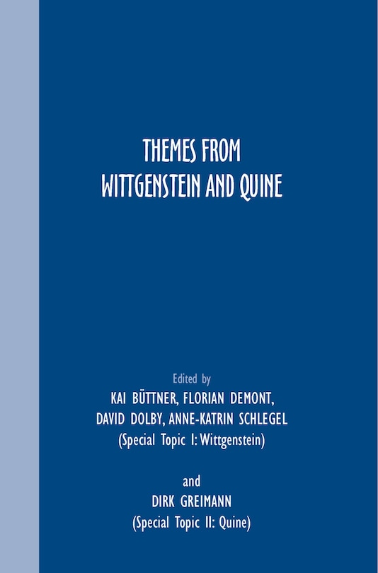 Couverture_Themes from Wittgenstein and Quine