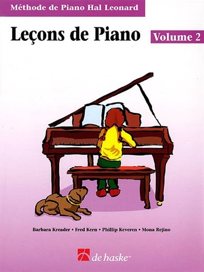 Couverture_Piano Lessons Book 2 - French Edition