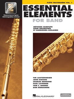 Front cover_Essential Elements for Band avec EEi Vol. 1 - Flute Traversiere Book/Online Media