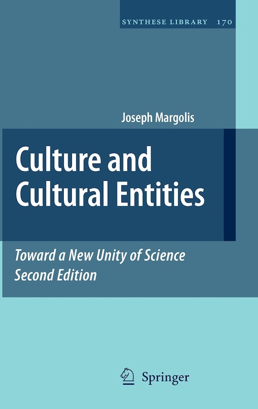 Couverture_Culture And Cultural Entities - Toward A New Unity Of Science