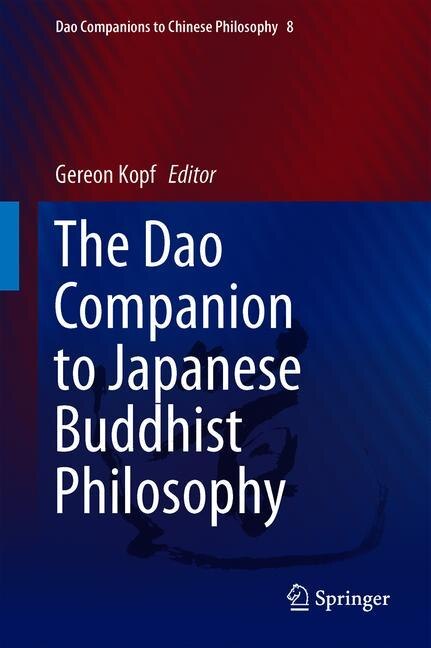 Front cover_The Dao Companion To Japanese Buddhist Philosophy