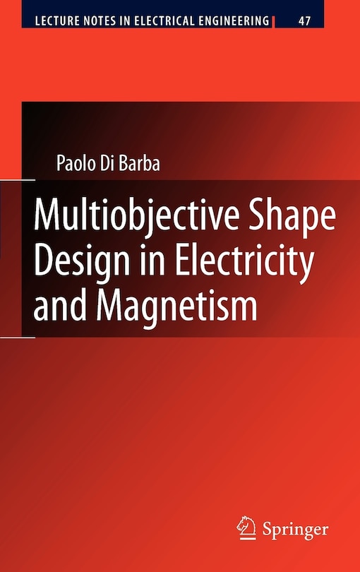 Couverture_Multiobjective Shape Design in Electricity and Magnetism