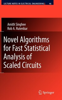 Couverture_Novel Algorithms for Fast Statistical Analysis of Scaled Circuits