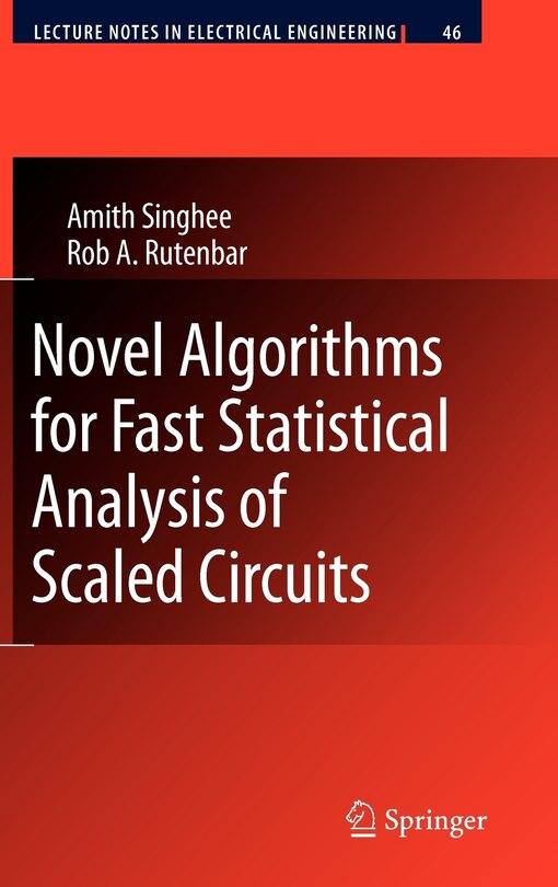 Couverture_Novel Algorithms for Fast Statistical Analysis of Scaled Circuits