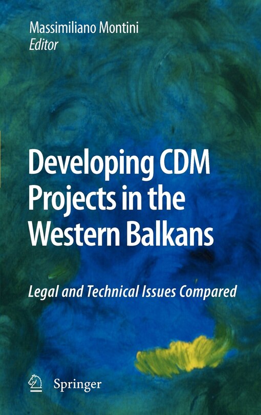 Front cover_Developing CDM Projects in the Western Balkans