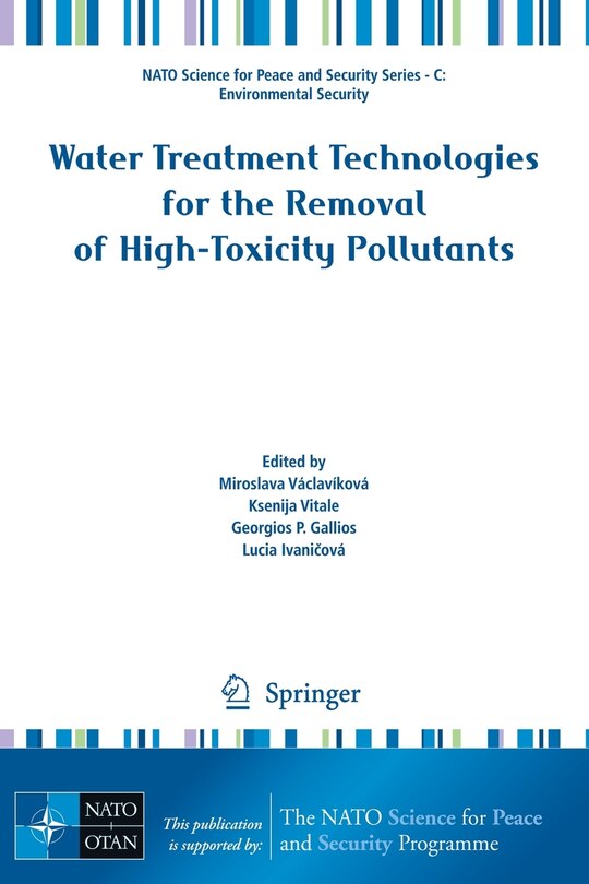Front cover_Water Treatment Technologies for the Removal of High-Toxity Pollutants