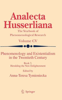 Front cover_Phenomenology and Existentialism in the Twenthieth Century