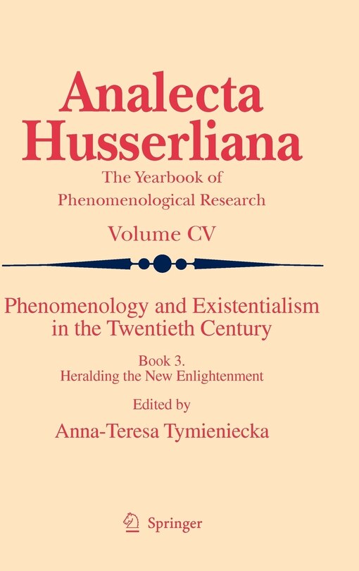 Front cover_Phenomenology and Existentialism in the Twenthieth Century