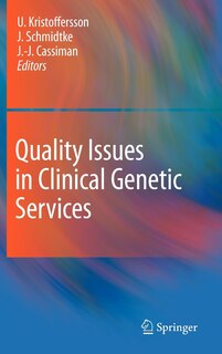 Couverture_Quality Issues in Clinical Genetic Services