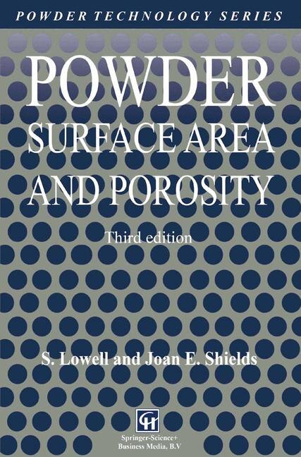 Couverture_Powder Surface Area and Porosity