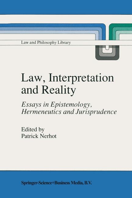 Front cover_Law, Interpretation and Reality