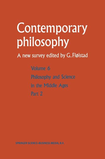 Front cover_Philosophie et science au Moyen Age / Philosophy and Science in the Middle Ages