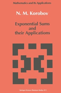 Front cover_Exponential Sums and their Applications