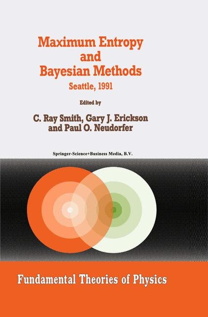 Couverture_Maximum Entropy and Bayesian Methods