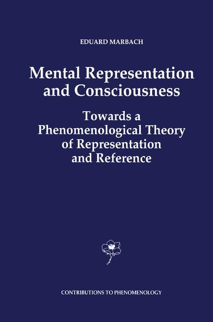 Couverture_Mental Representation and Consciousness