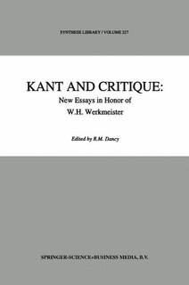Couverture_Kant And Critique