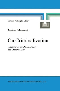 Front cover_On Criminalization