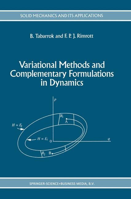 Couverture_Variational Methods and Complementary Formulations in Dynamics