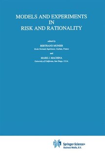 Couverture_Models and Experiments in Risk and Rationality