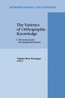 Front cover_The Varieties of Orthographic Knowledge