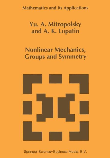 Couverture_Nonlinear Mechanics, Groups and Symmetry