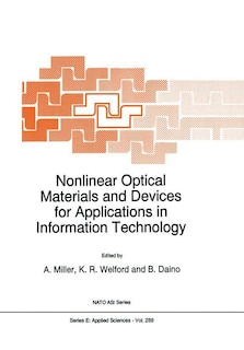 Couverture_Nonlinear Optical Materials and Devices for Applications in Information Technology