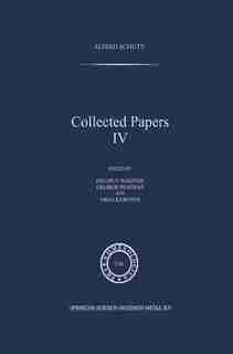 Collected Papers IV de A. Schutz