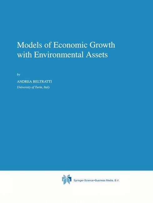 Front cover_Models of Economic Growth with Environmental Assets
