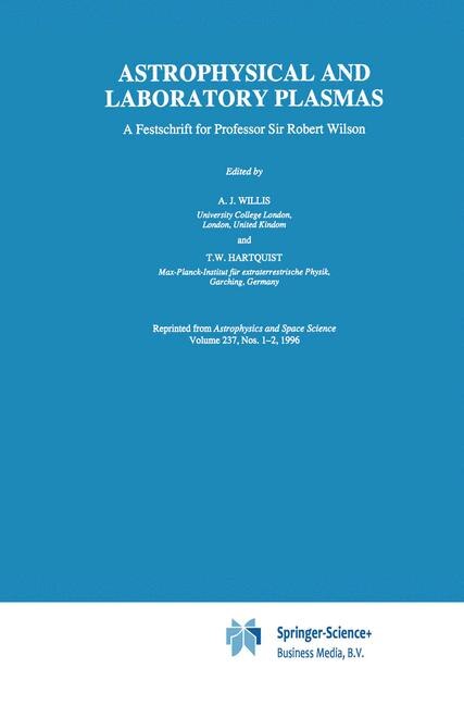 Couverture_Astrophysical and Laboratory Plasmas