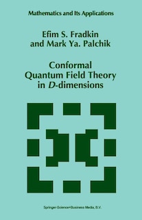 Couverture_Conformal Quantum Field Theory in D-Dimensions