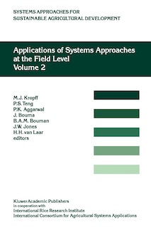 Front cover_Applications of Systems Approaches at the Field Level