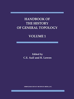 Front cover_Handbook of the History of General Topology