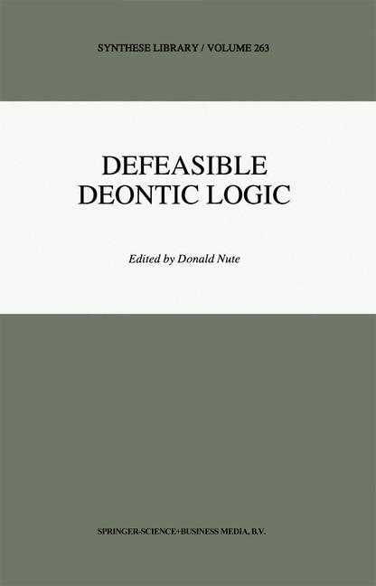 Front cover_Defeasible Deontic Logic
