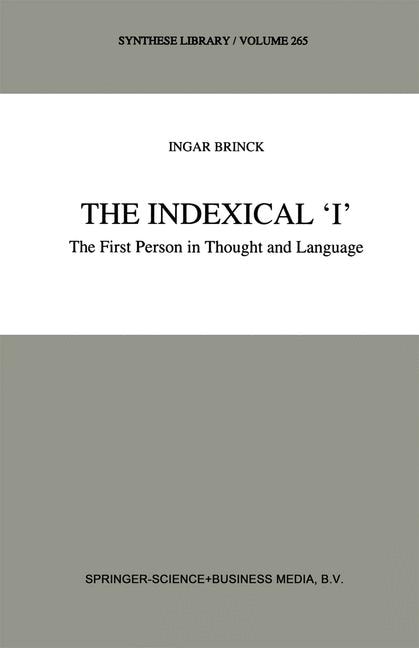 Front cover_The Indexical 'I-