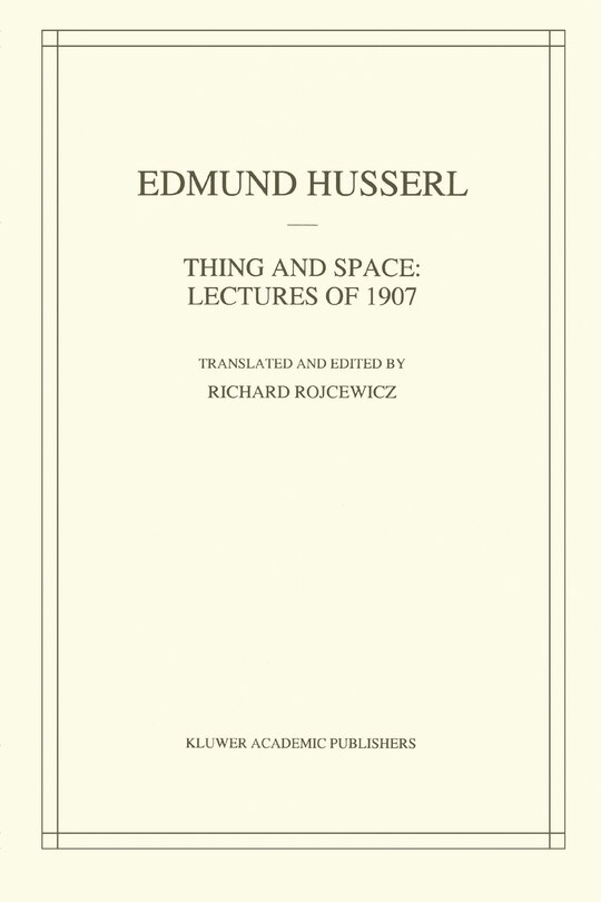 Couverture_Thing and Space