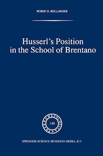 Couverture_Husserl's Position in the School of Brentano