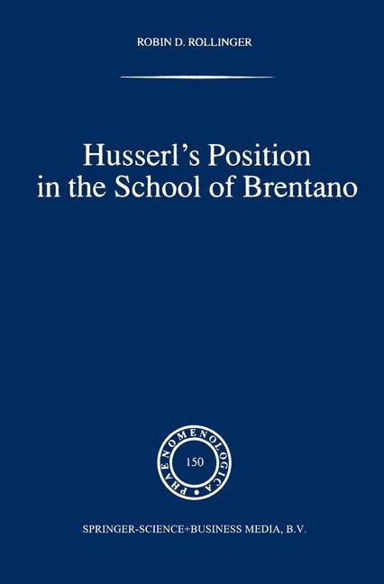 Couverture_Husserl's Position in the School of Brentano