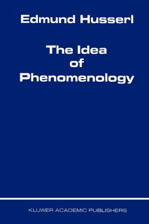 Front cover_Idea of Phenomenology