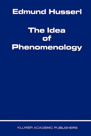 The Idea of Phenomenology